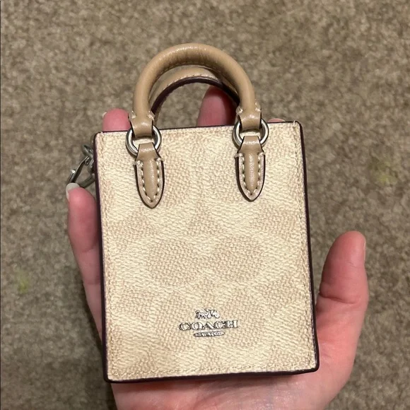 Coach Beige Mini Bag - Picture 5 of 5